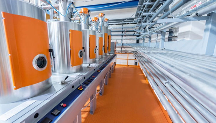 Centrifuga SAIDELI nell'industria chimica