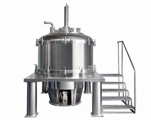 LLGZ Centrifuga a scarico dal basso con raschiatore per sacchi