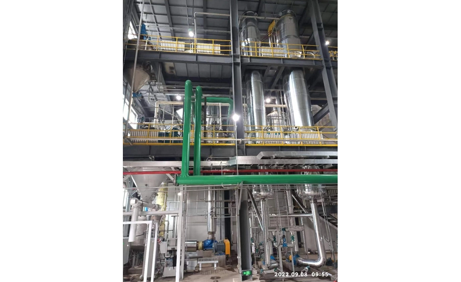 Sistema di evaporazione MVR