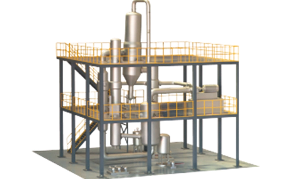 Sistema di evaporazione MVR